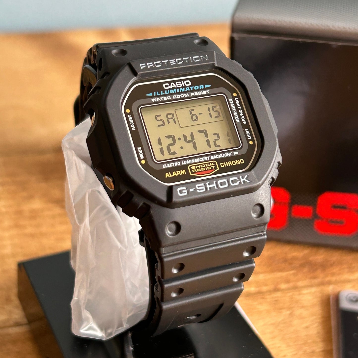 Casio G-SHOCK DW5600E-1V Square Mens Watch