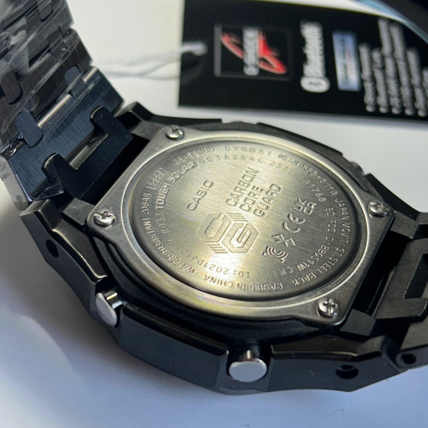 Custom Casio G-SHOCK GA-B2100-2BPM Tough Solar Bluetooth Gunmetal Watch
