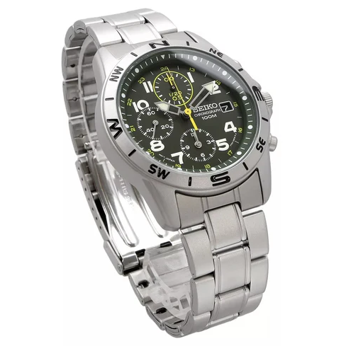 Seiko SND377P JDM Chronograph Men's Watch * Customer Return *