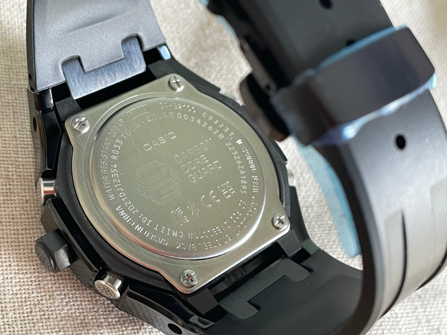 Custom G-SHOCK GA-B2100 Bluetooth Solar Mens Watch - Steel/Silicone
