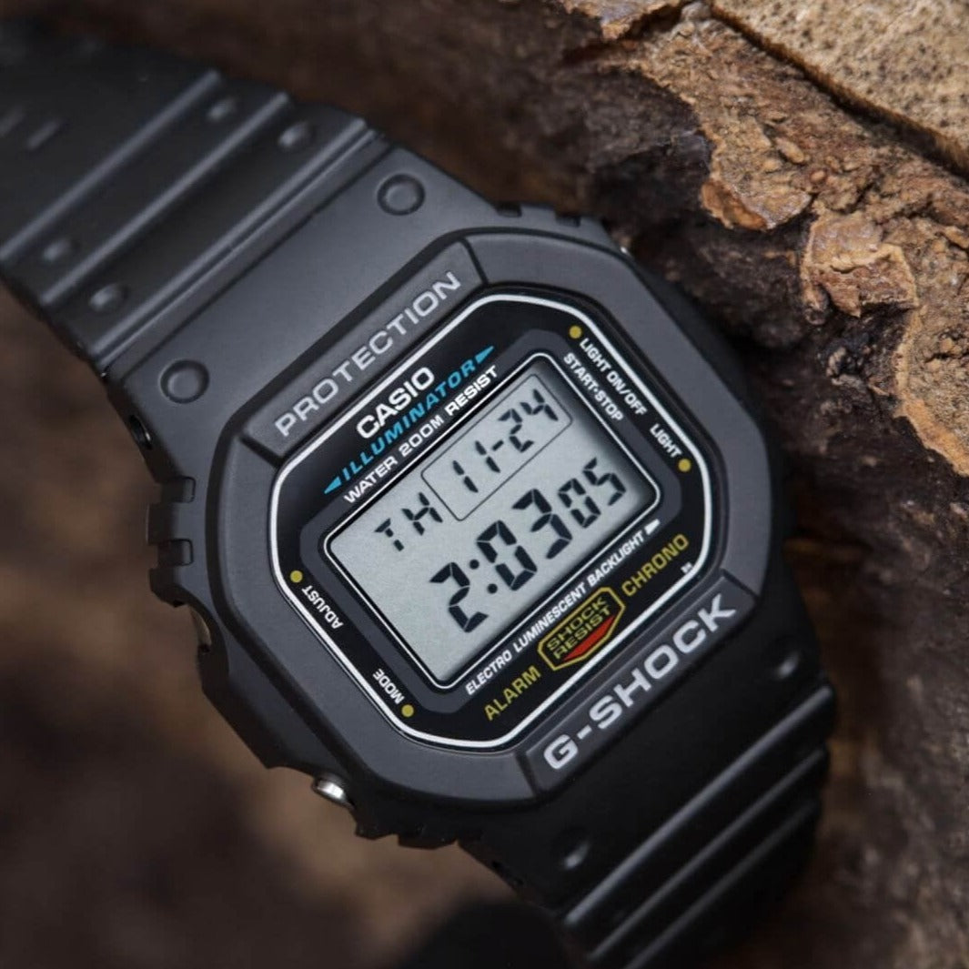 Casio G-SHOCK DW5600E-1V Square Mens Watch