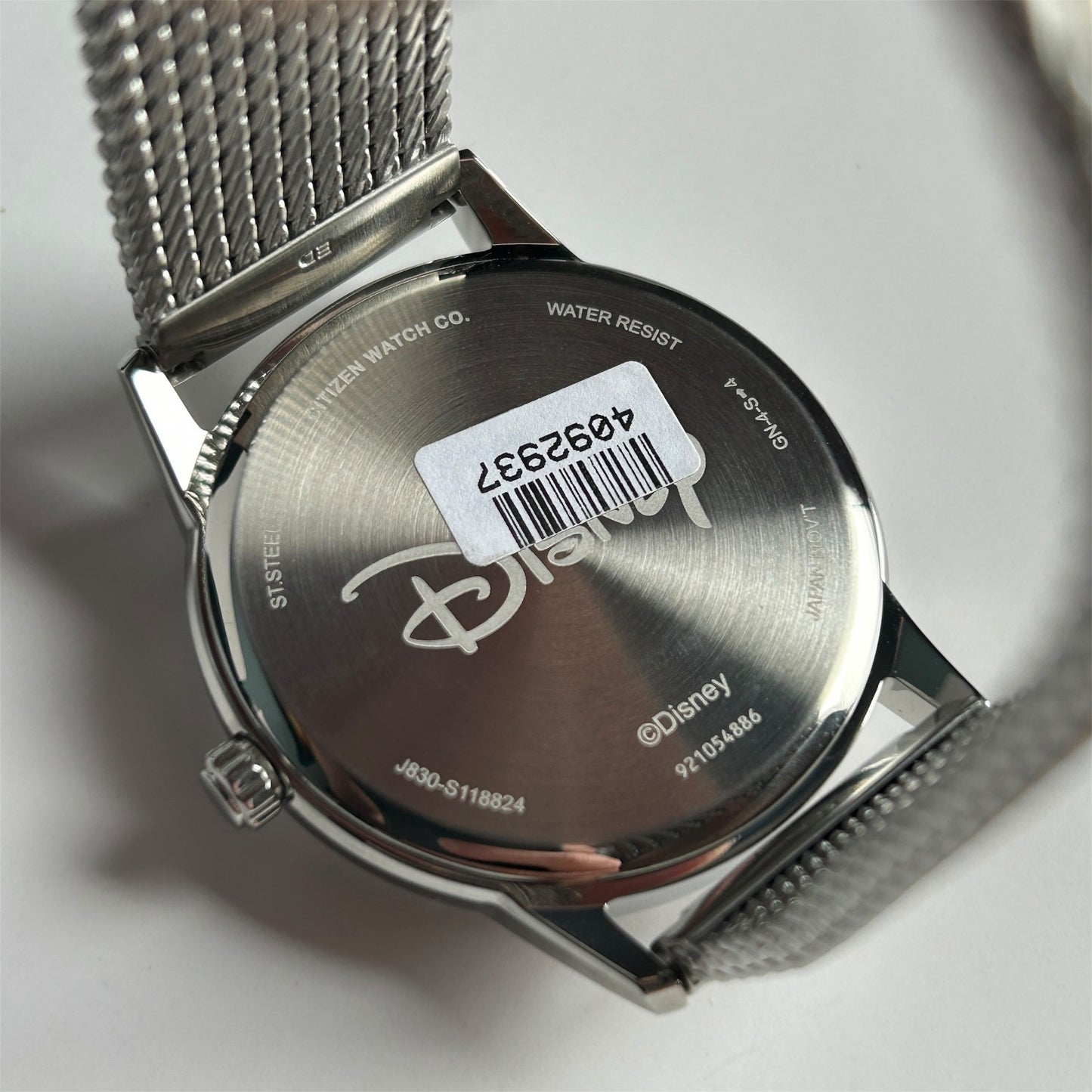 Citizen FE7060-56W Eco-Drive Disney Mickey Mouse Mesh Watch