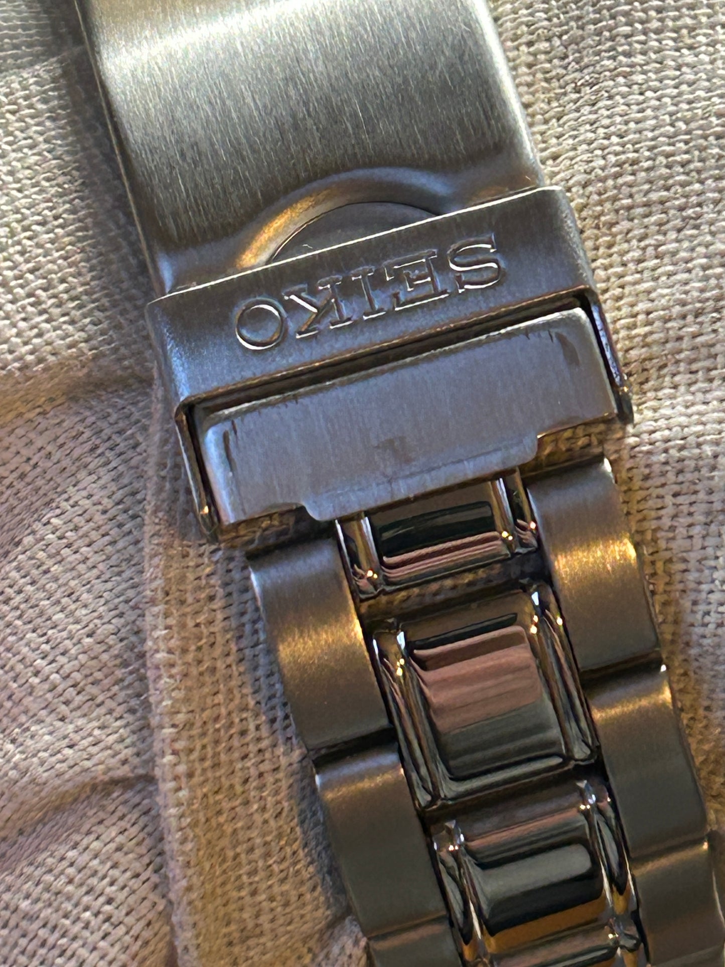 Seiko SND375PC Chronograph Men's Watch * Customer Return *