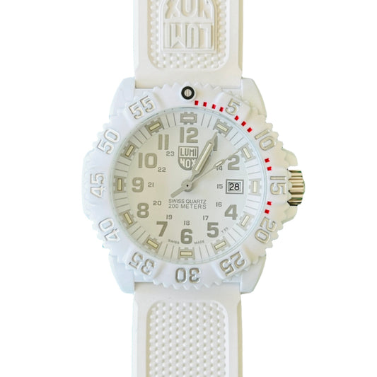 Luminox Navy Seal Colormark 3050 Series White Men's Dive Watch